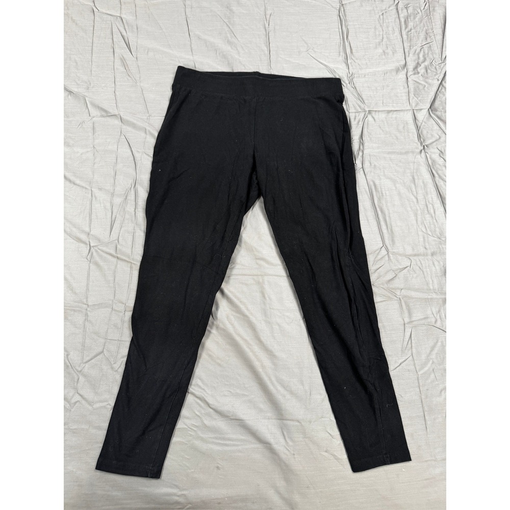 Torrid Womens Plus Size 2 Black Cotton Spandex Stretch Leggings Casual Basic